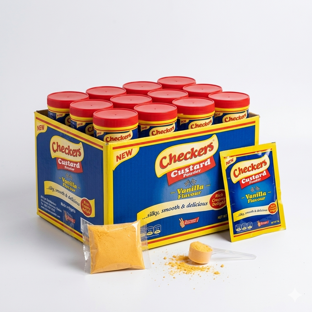 TealB - Checkers Custard Vanilla Flavor