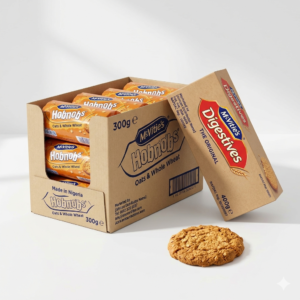 TealB - Mcvities Hobnobs | Rolled Oat & Whole Wheat Biscuits 300g